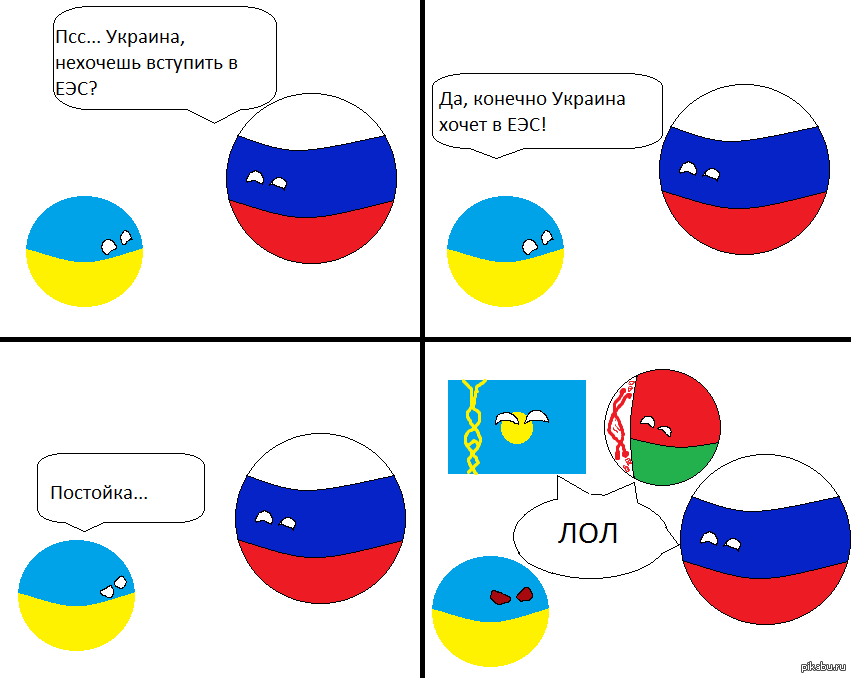 Украина беларусь вконтакте. Кантриболз Евразийский Союз. Евразийский экономический Союз Countryballs. Россия Украина Беларусь Казахстан. ЕАЭС кантриболз.