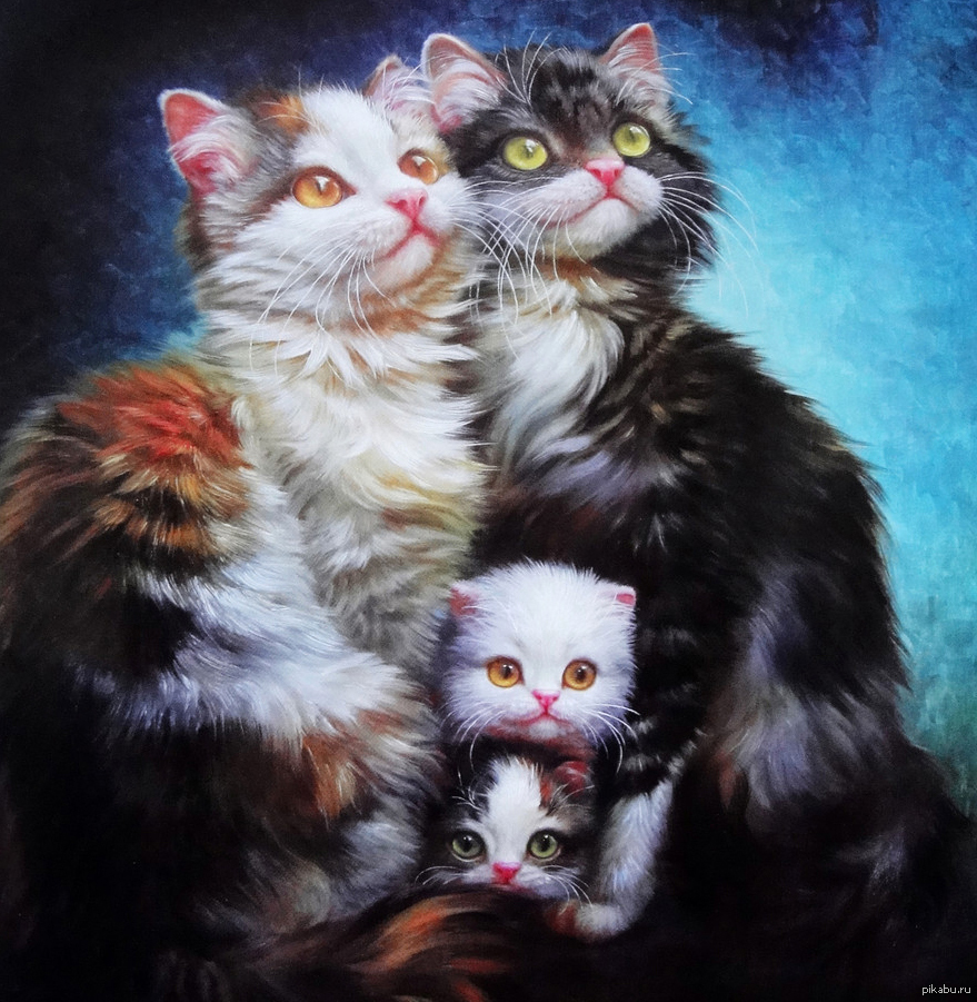 Джуди Гибсон-художник котов