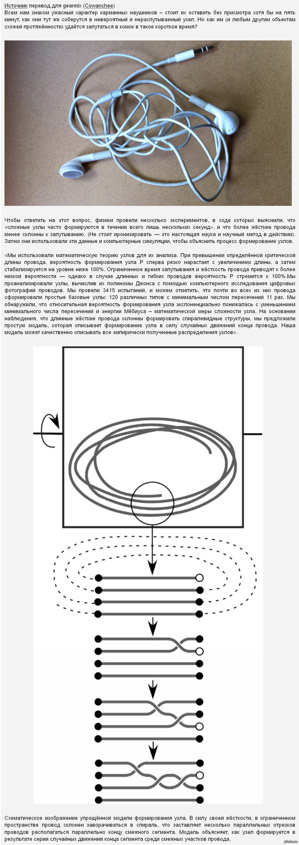 Почему шнур