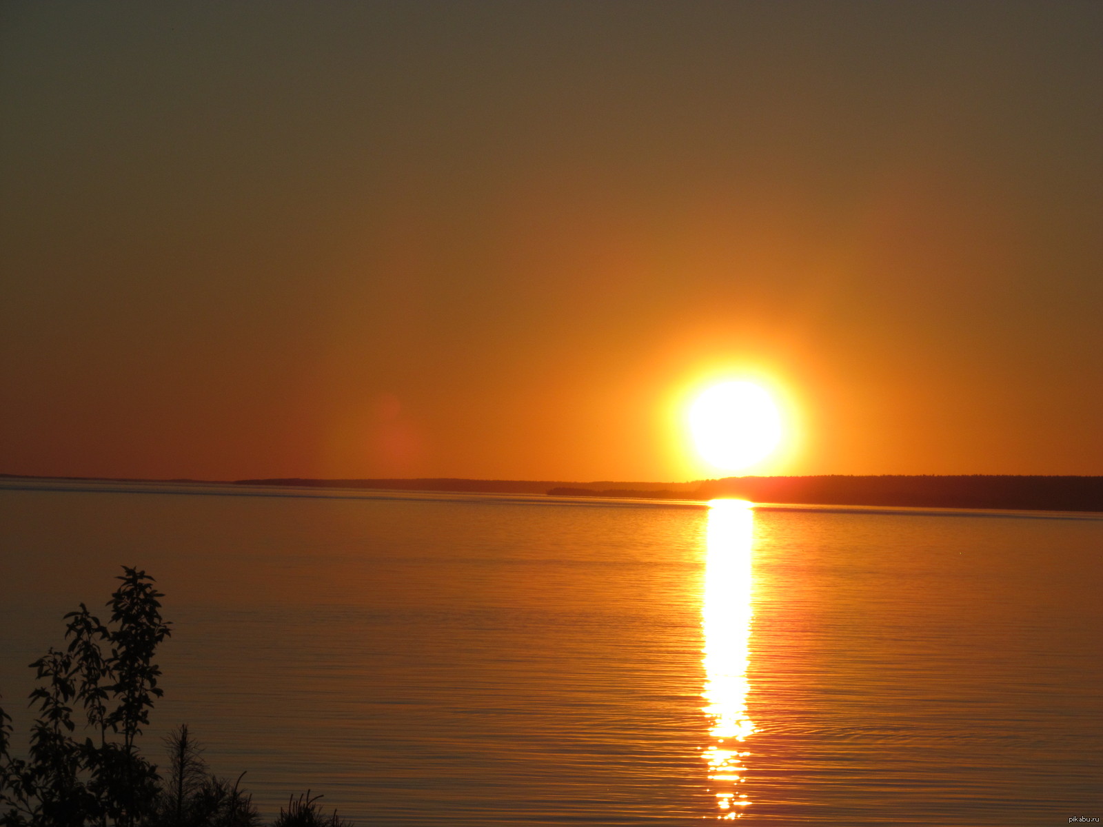 Sunset on the Kama - My, Sunset, Kama, Dobryanka, Perm Territory