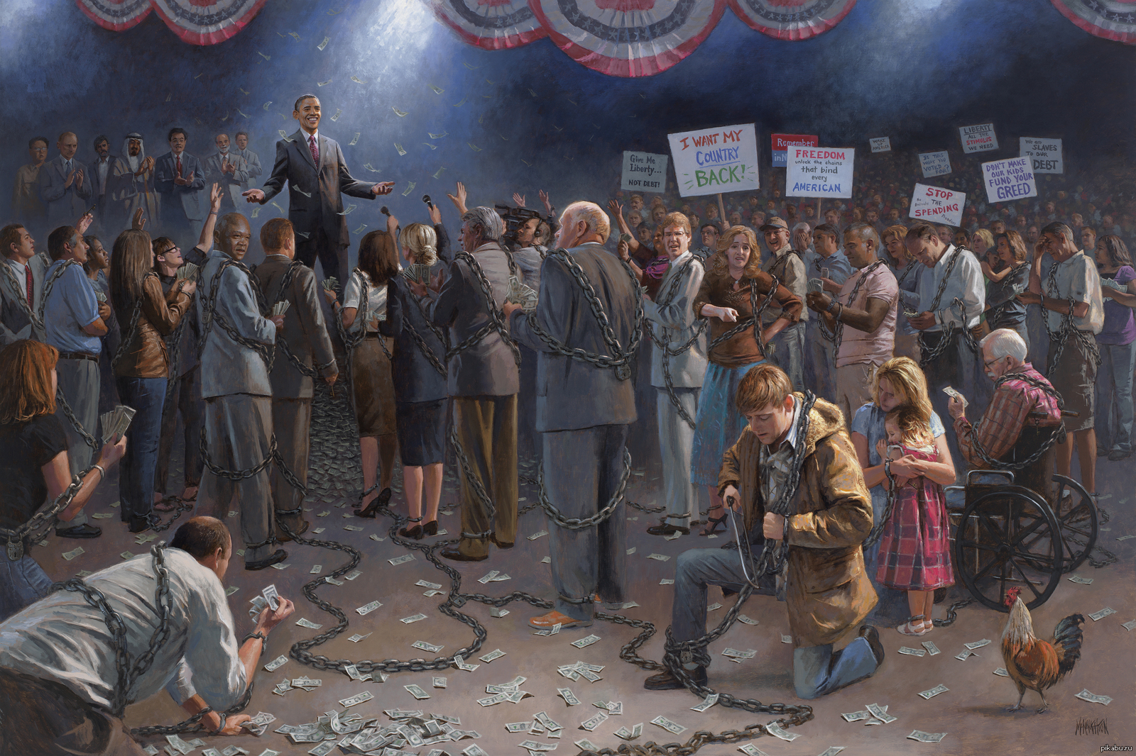 Угнетение трудящихся. Jon MCNAUGHTON. Джон МАКНОТОН картины. Jon MCNAUGHTON художник.