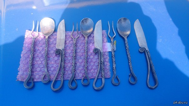 Раз уж все выкладывают свои первые скифские ножи... | Пикабу