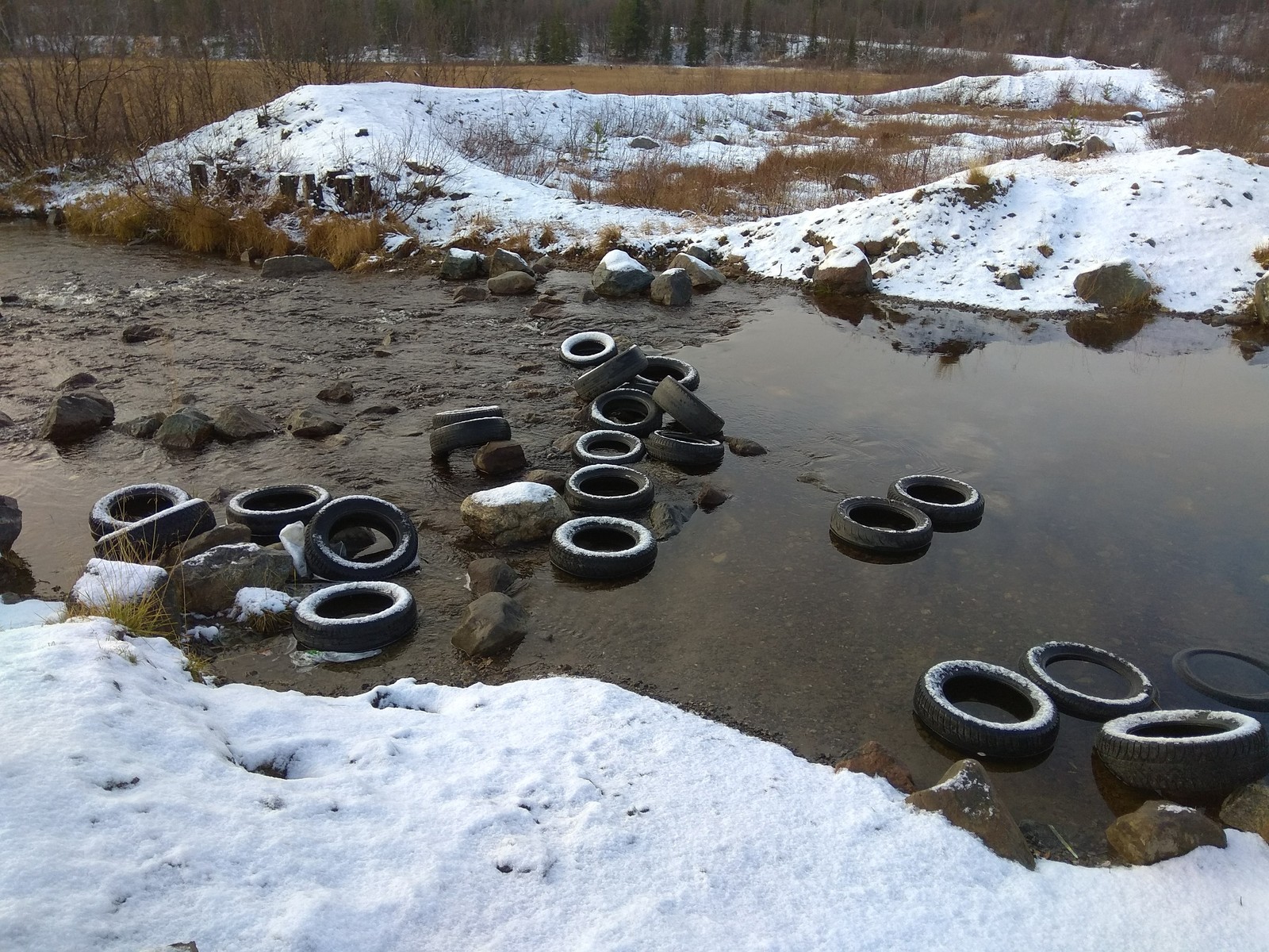 How can you mess up nature? - My, Nature, Stream, Disposal