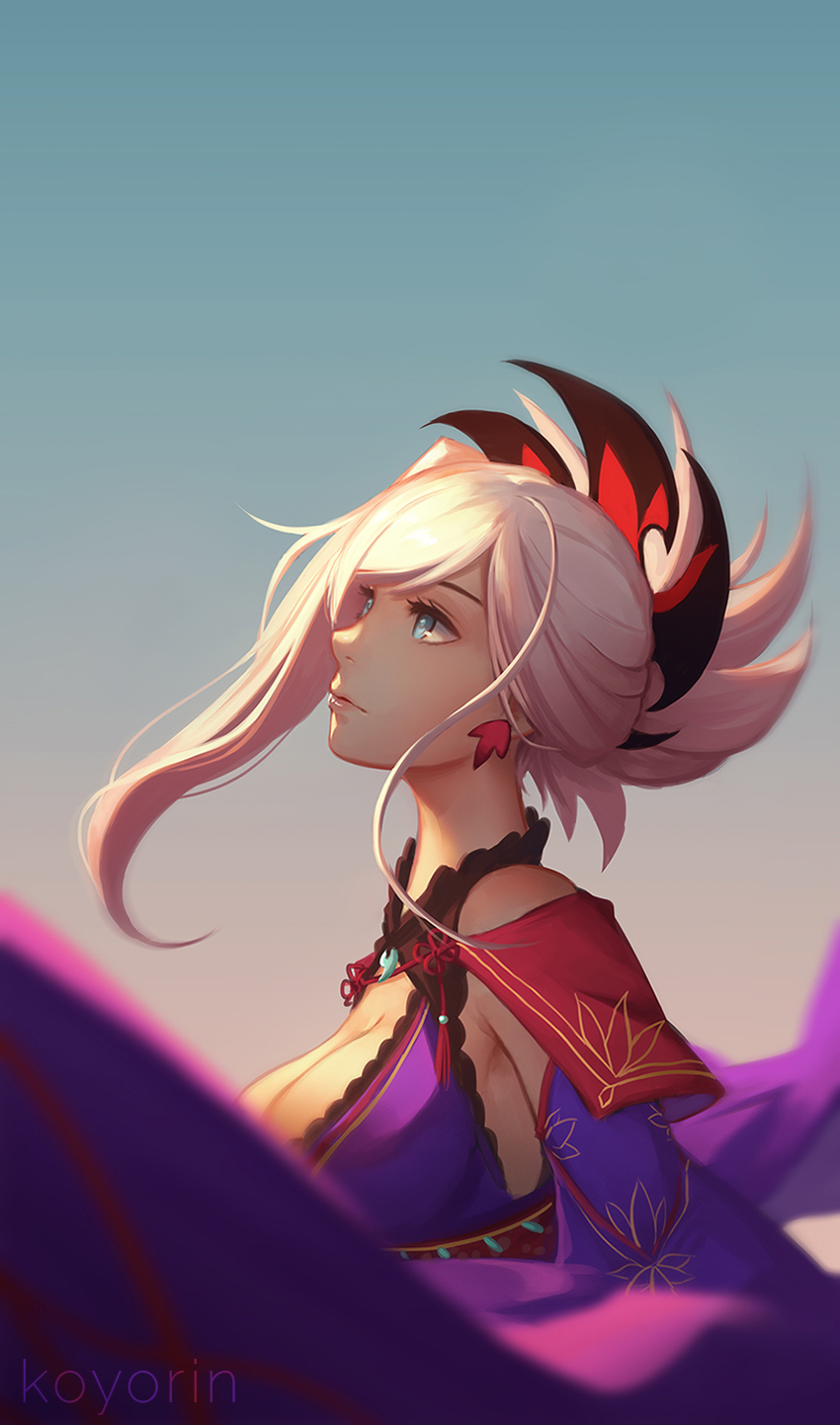 Miyamoto Musashi - Anime Art, Аниме, Fate, Miyamoto musashi, Koyorin