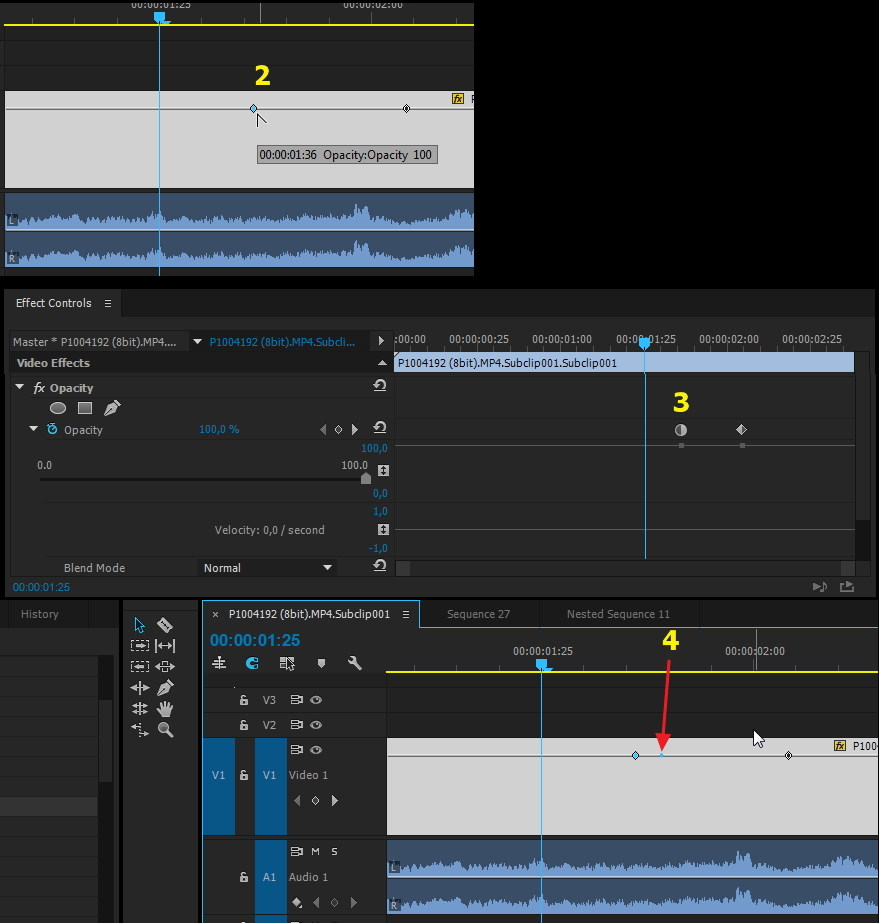 Видеомонтаж от А до Я (часть 8) - Видеомонтаж, Обучение, Длиннопост, Adobe Premiere PRO, Анимация, Гифка