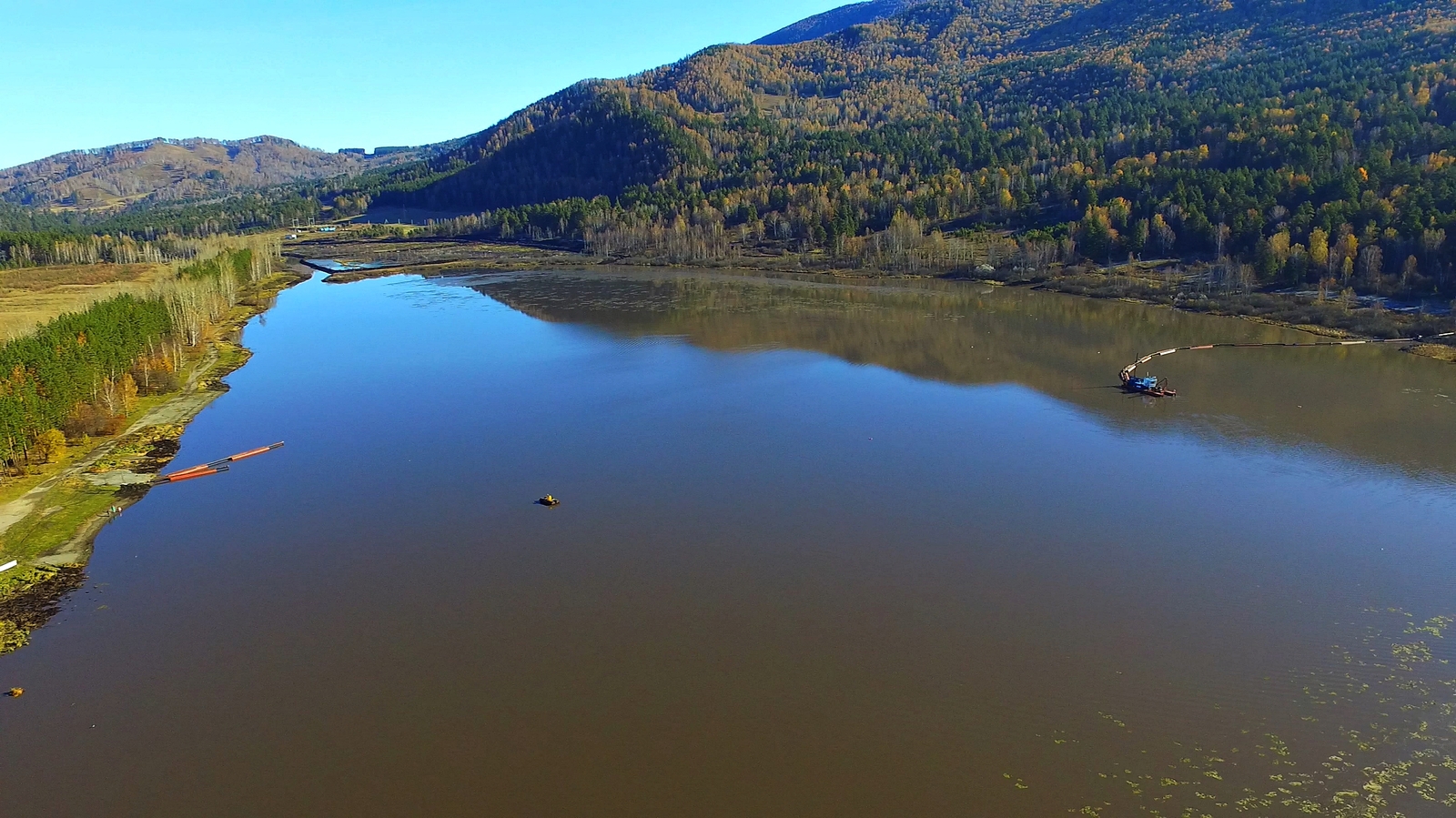 Manzherok. Cleaning and rehabilitation of the lake in Altai. Autumn - 2017. - My, Altai, Mountain Altai, Manzherok, Video, Longpost, Altai Republic