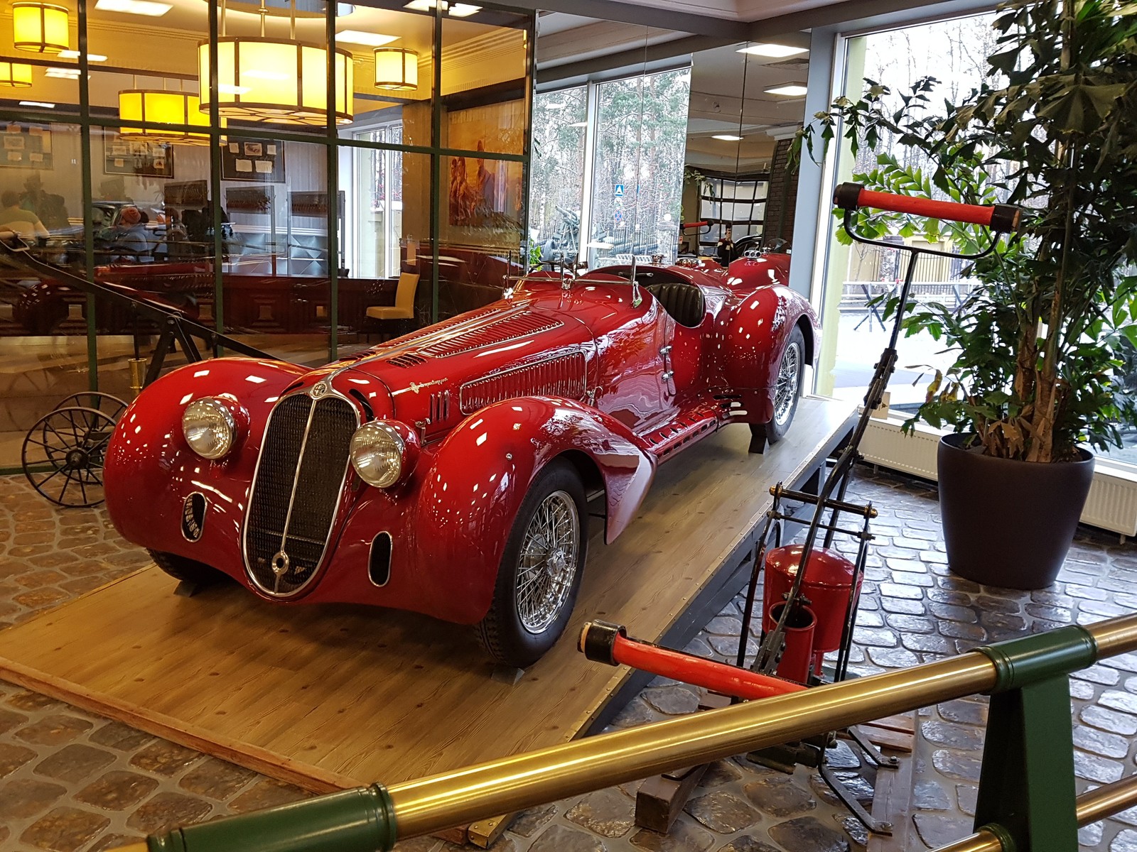 Museum of Zadorozhny - My, Military equipment, Auto, Restoration, Sports car, Tags are clearly not mine, Tanks, Museum, Moscow, Longpost