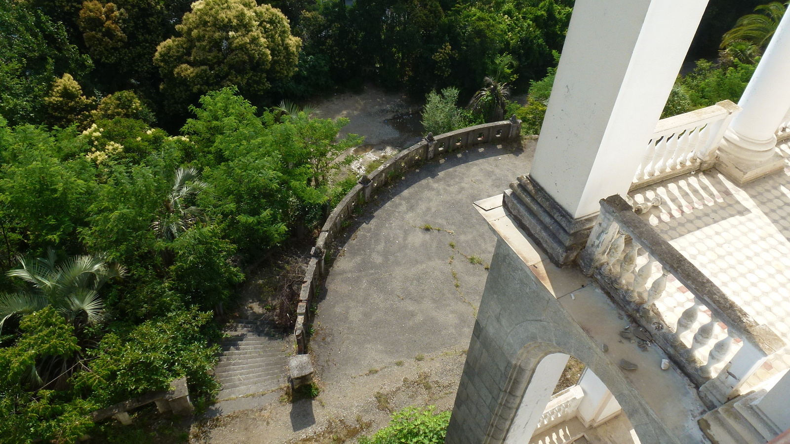 Former sanatorium Georgia in Gagra - My, Gagra, , Sanatorium, Gagra, , Longpost