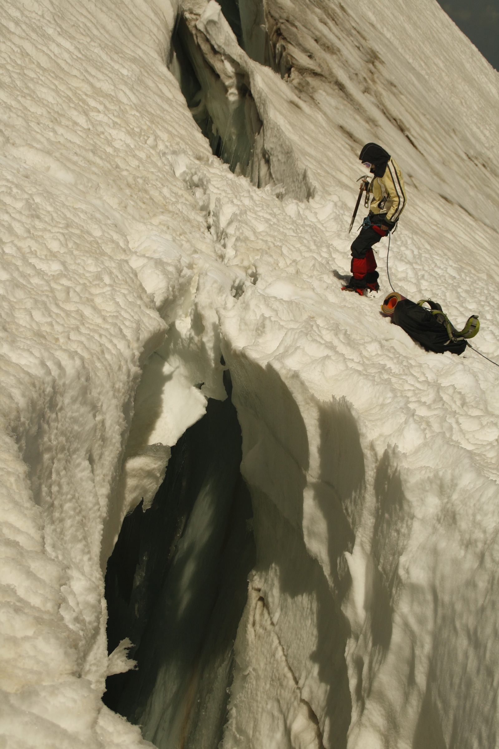 Step through the abyss - My, Caucasus, The mountains, The photo, Панорама