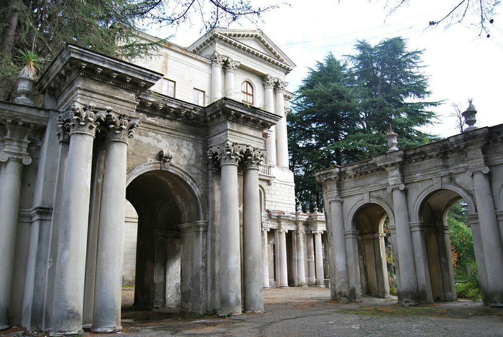 Sanatorium named after Ordzhonikidze in Sochi - My, Sergo Ordzhonikidze, Abandoned, Sochi, Longpost