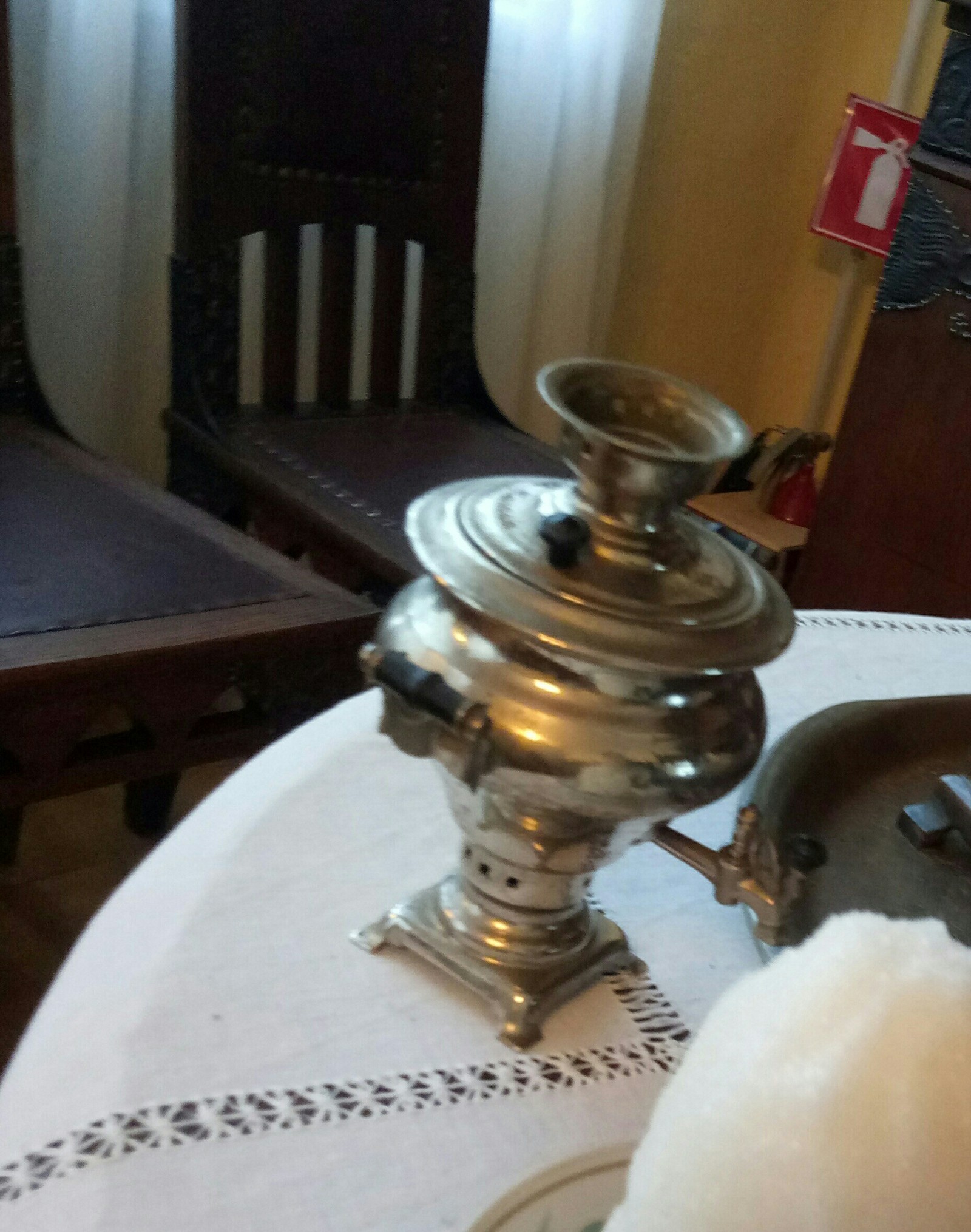 Samovar for exactly one mug of tea - My, Samovar, Tea