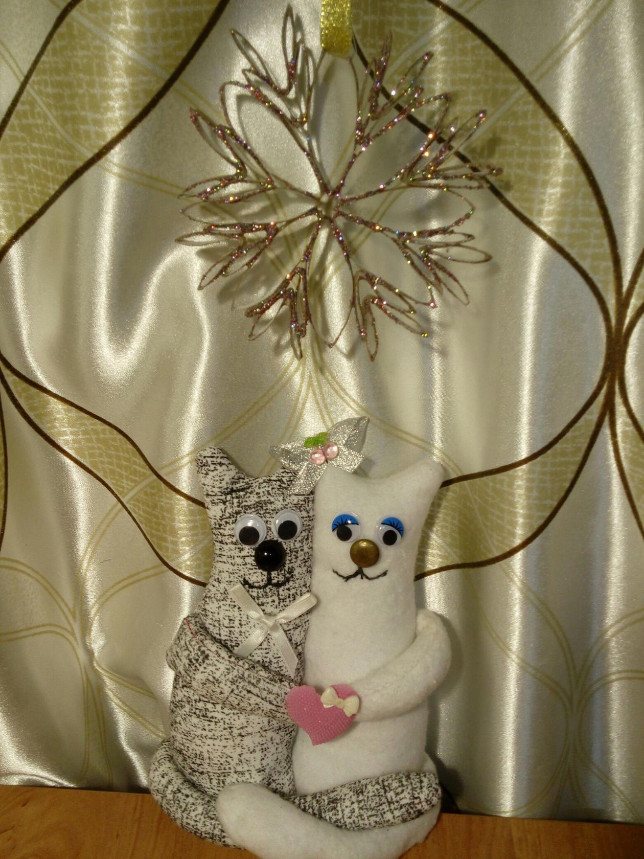 I do a few different types of needlework. - My, cat, Sewing, , , , New Year, Longpost, Handmade dolls