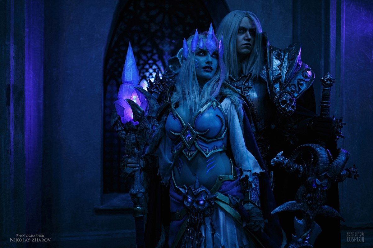 Arthas and Frost Lich Jaina от lifestream - Косплей, Blizzard, Артас Менетил, Джайна Праудмур, Frost Lich Jaina, Aoki, Narga, Lifestream, Длиннопост