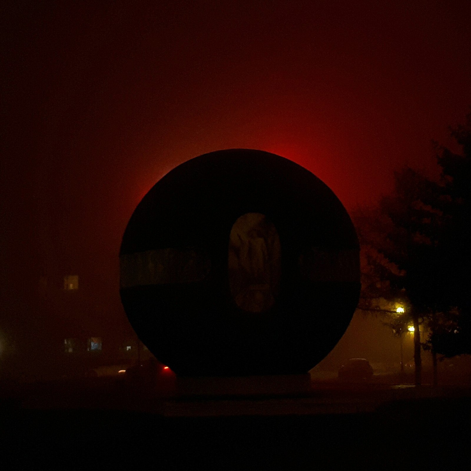 Omsk plunged into the fog and became even more epic! - Omsk, Fog, Silent Hill, , welcome, Longpost