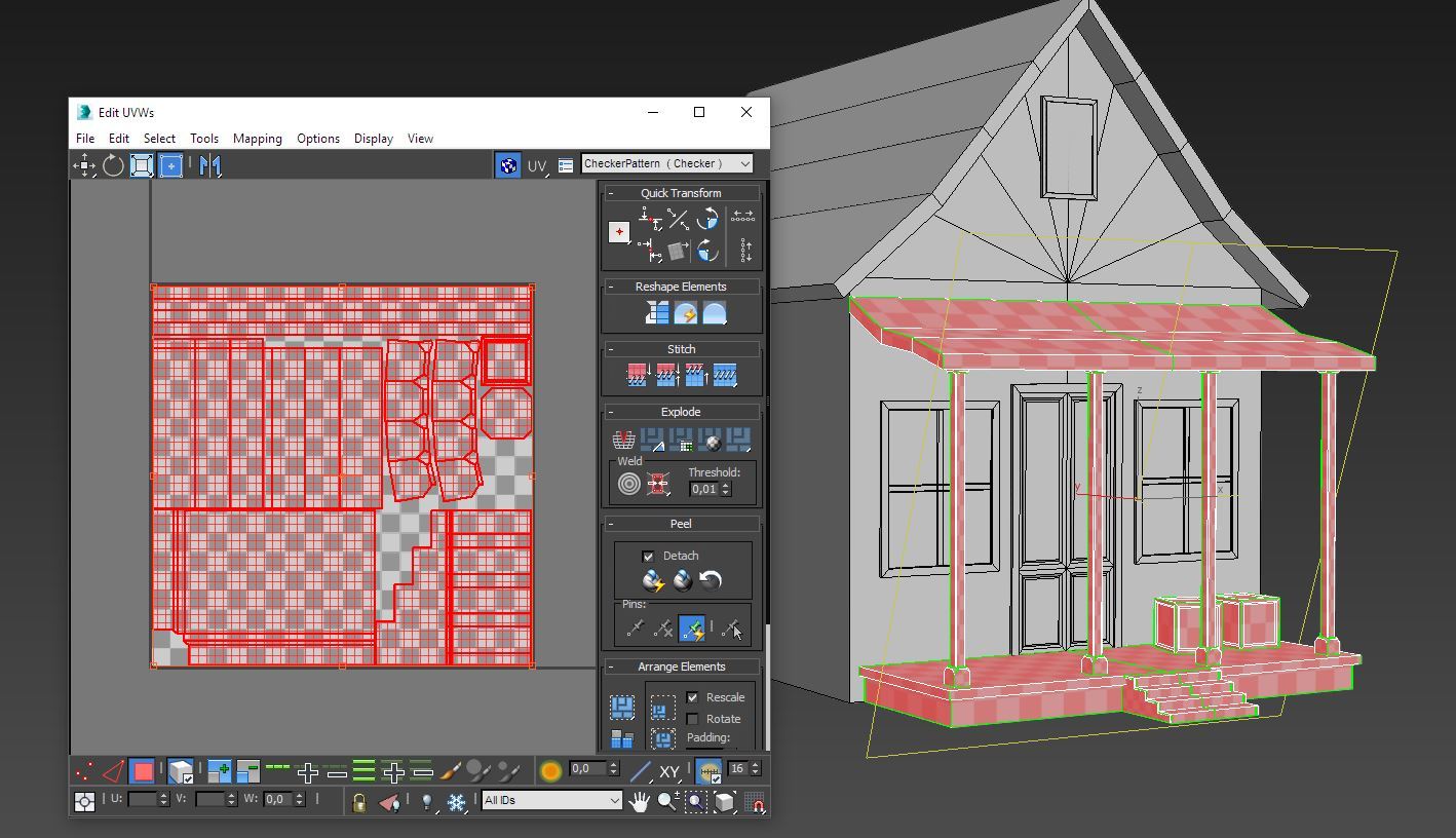 [Unity 3D] Exterior rendering in practice. - My, Unity, 3D Artist, Tutorial, , Longpost, 3D