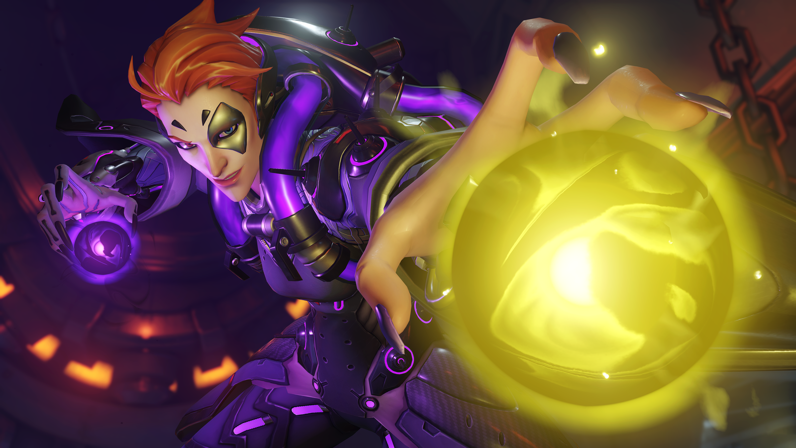 Мойра, новый персонаж поддержки Overwatch - Overwatch, Moira, Персонажи, Blizzard, Скриншот, Длиннопост