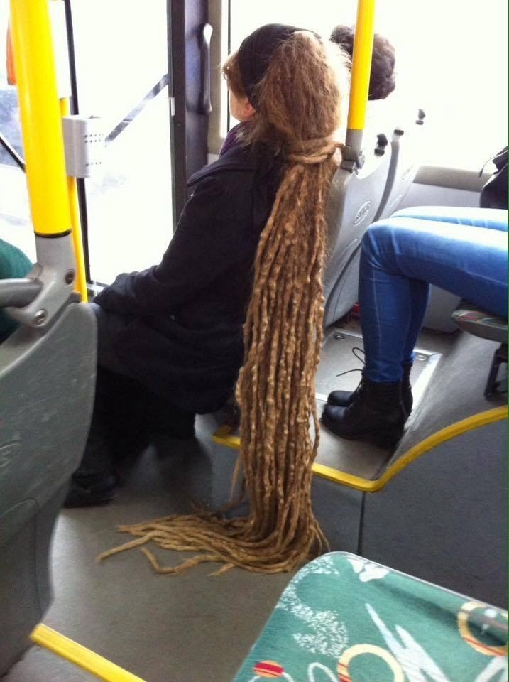 But how clean it is! - Bus, Dreadlocks