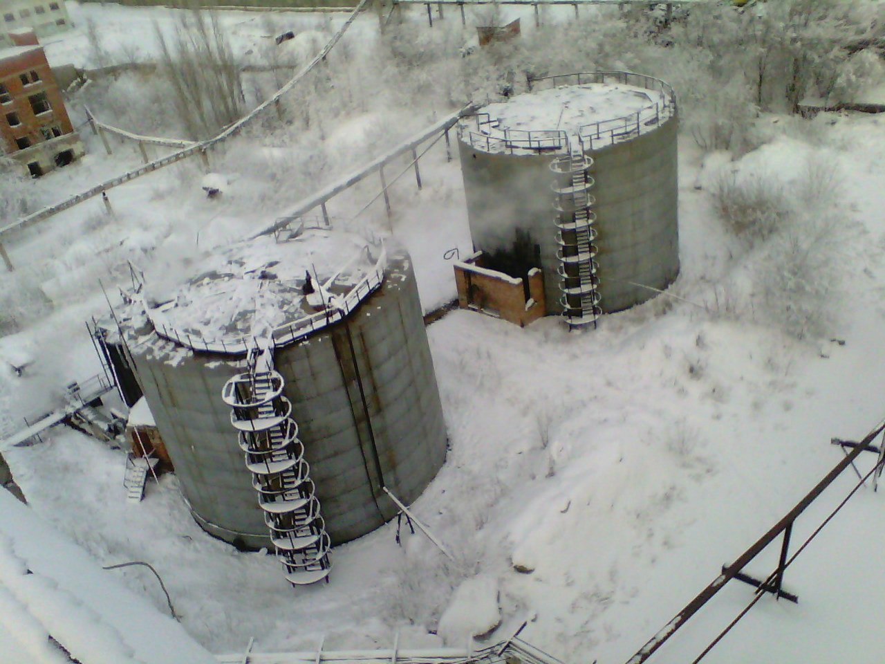 Concrete goods, Uchaly, Bashkiria - My, Precast concrete, Uchily, Bashkortostan, Abandoned, Winter, Longpost