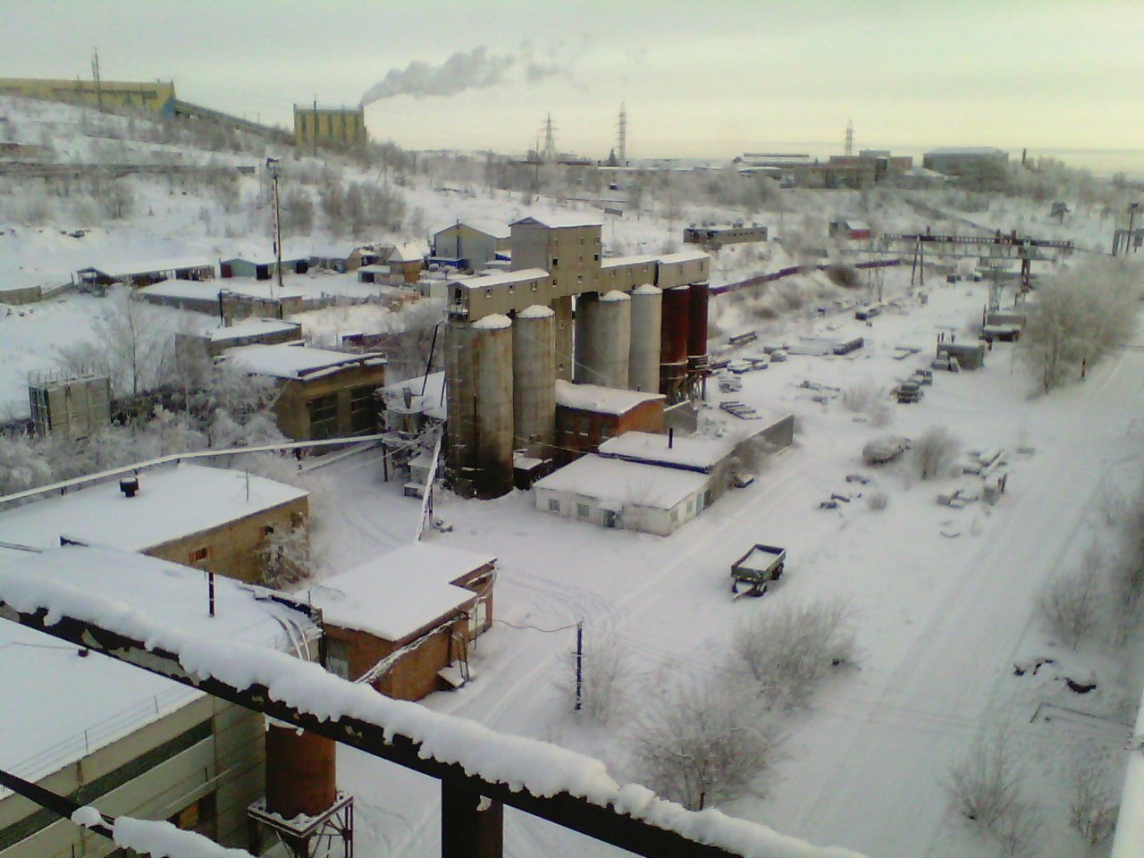 Concrete goods, Uchaly, Bashkiria - My, Precast concrete, Uchily, Bashkortostan, Abandoned, Winter, Longpost