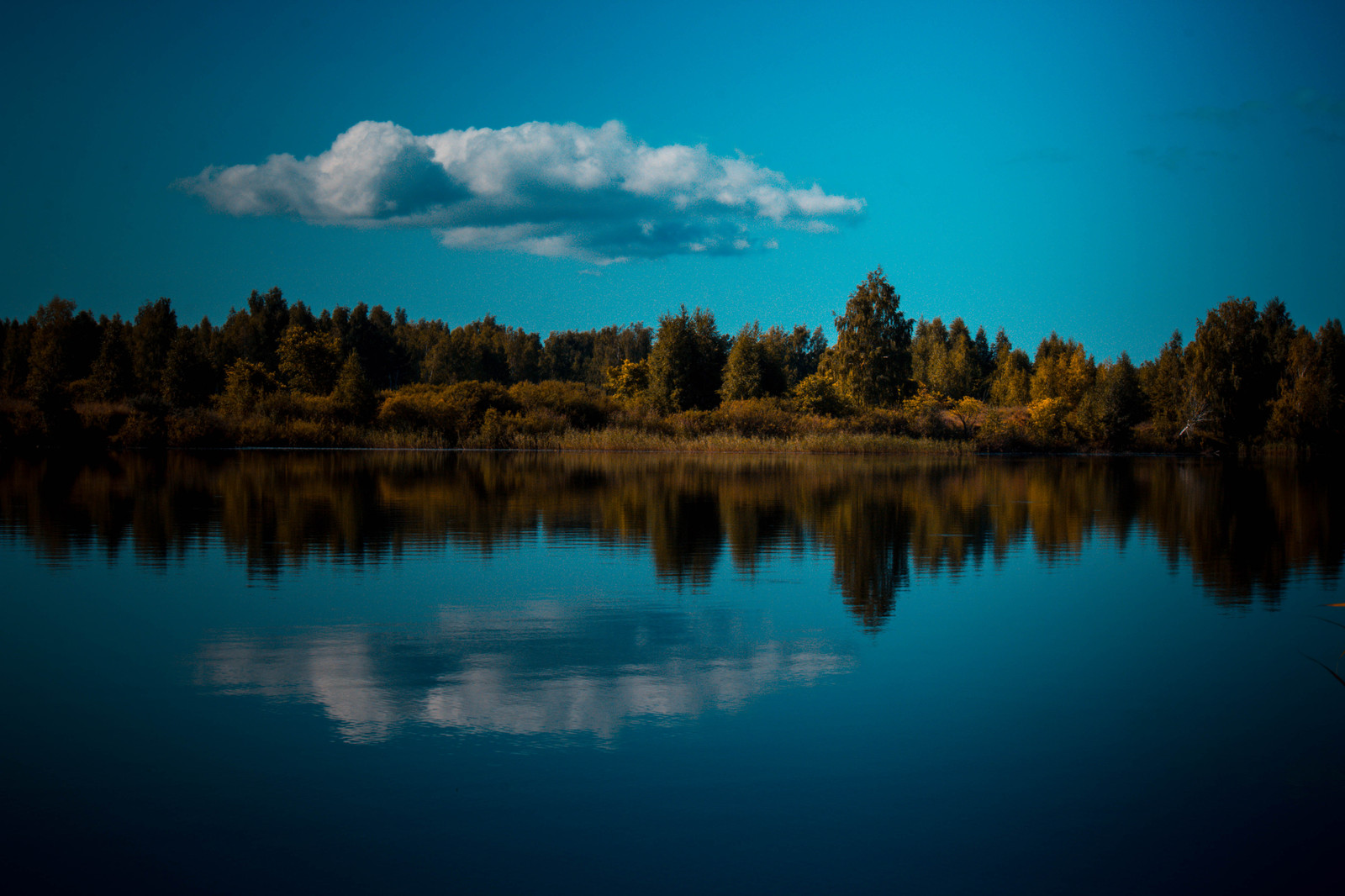 River Kama res. - My, Tatarstan, River, Autumn