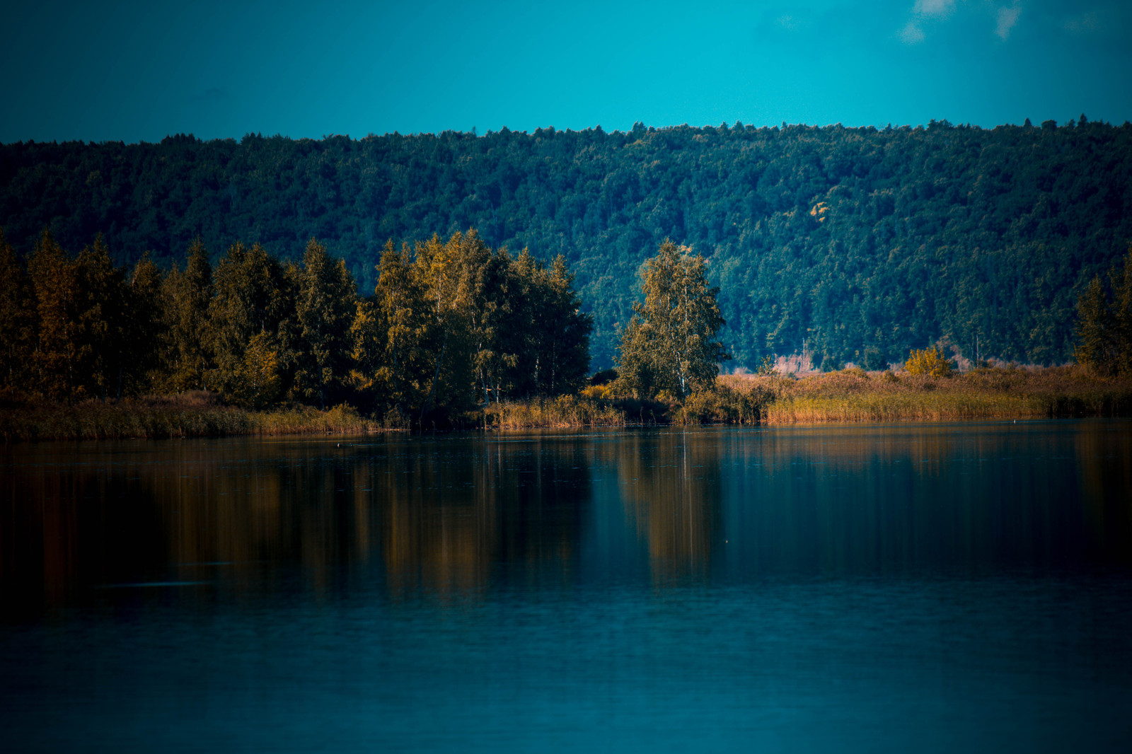 River Kama res. - My, Tatarstan, River, Autumn