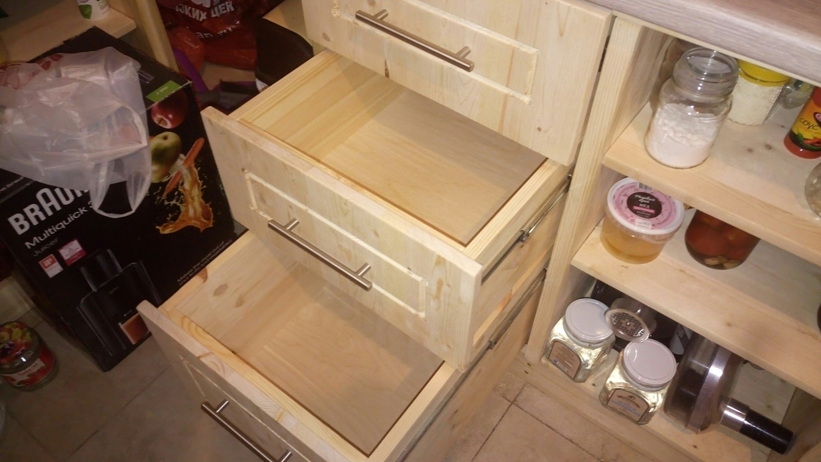 кухонный шкаф напольный своими руками из фанеры