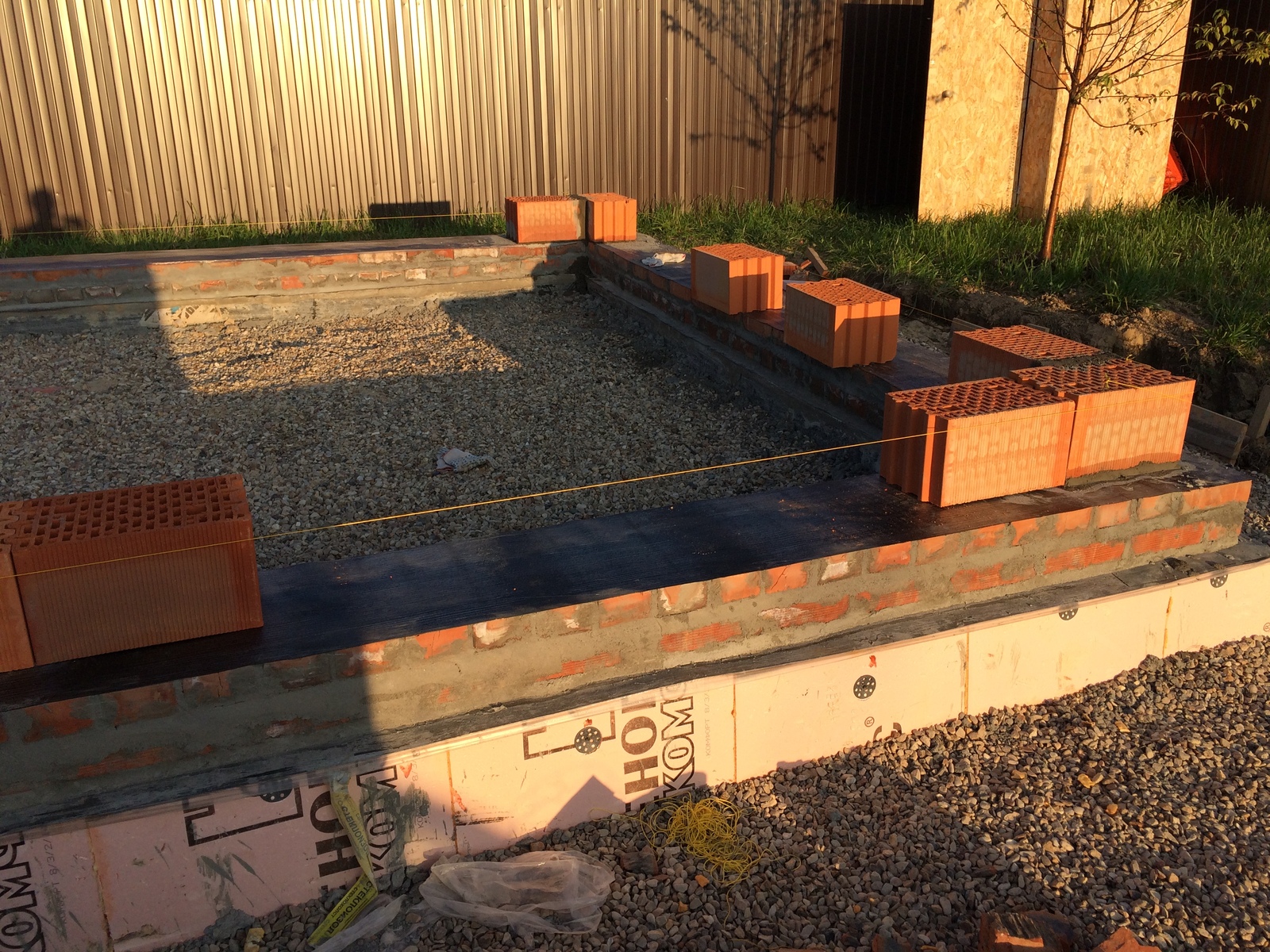 Brick bath 7x5 on their own for 300,000 rubles. - My, Building, , , Bath, , Brickwork, Longpost