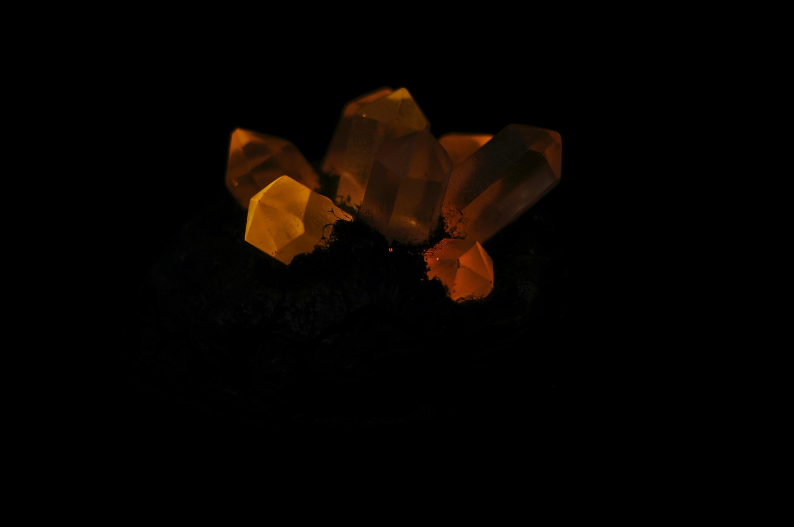 Fantasy night light, in the form of a small crystal. - My, Crystal, Handmade, , Game art, Crystals, Handmade, Stone, Props, Longpost