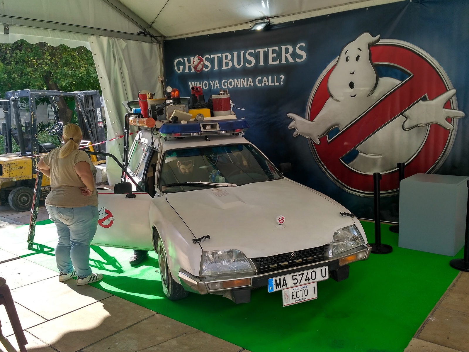 Ghostbusters are gone... - My, Ghostbusters, Car, fat people