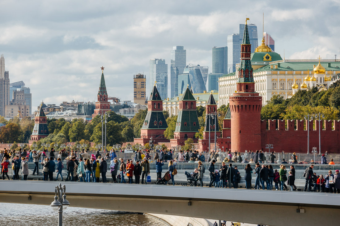 Очень красивая Москва | Пикабу