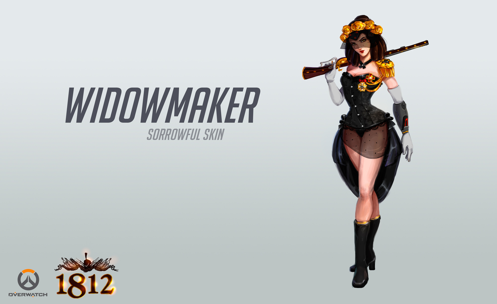 New skins for Overwatch - 1812 - My, Overwatch, Mercy, Widowmaker, Tracer, Torbjorn, Mei, , Longpost