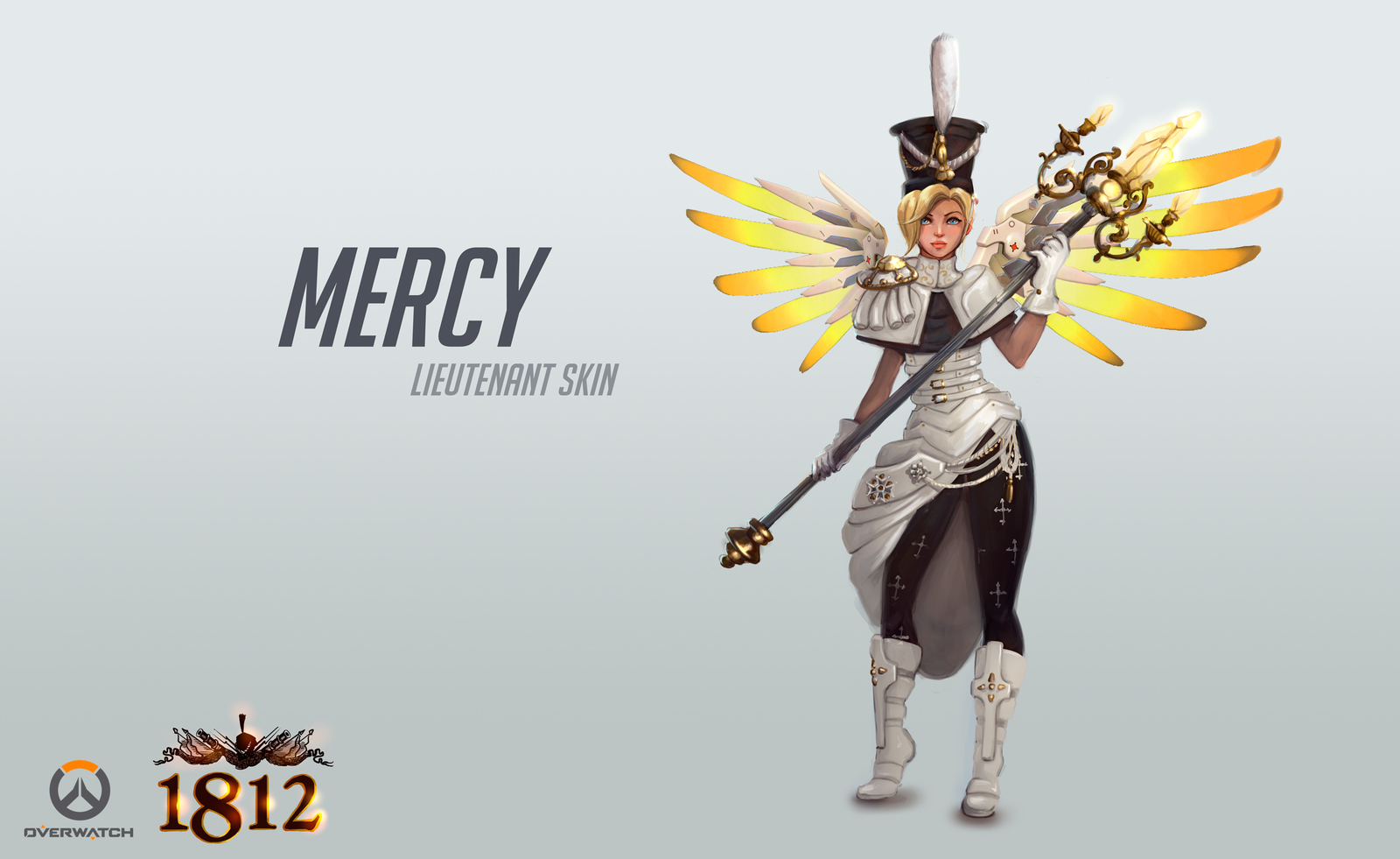 New skins for Overwatch - 1812 - My, Overwatch, Mercy, Widowmaker, Tracer, Torbjorn, Mei, , Longpost