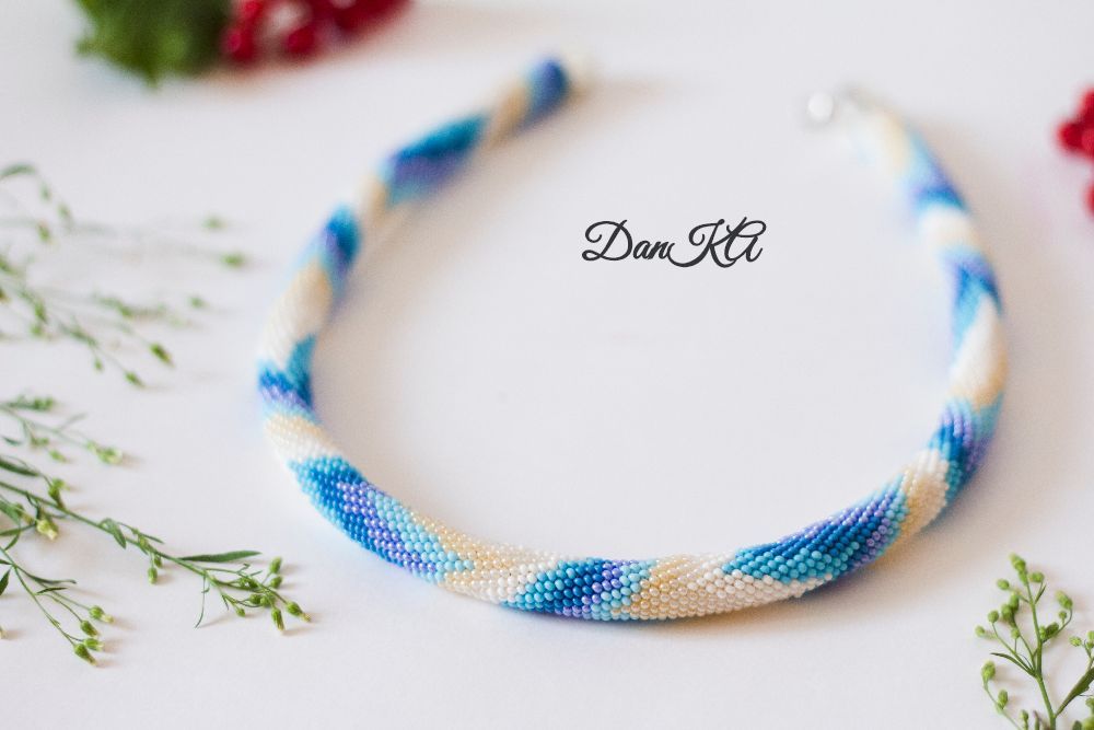 Danka. Works. Part 10 - My, , Needlework without process, Creation, Beads, Beaded harnesses, Longpost