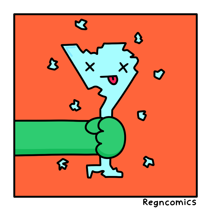 broken glass - Comics, Regncomics, Longpost