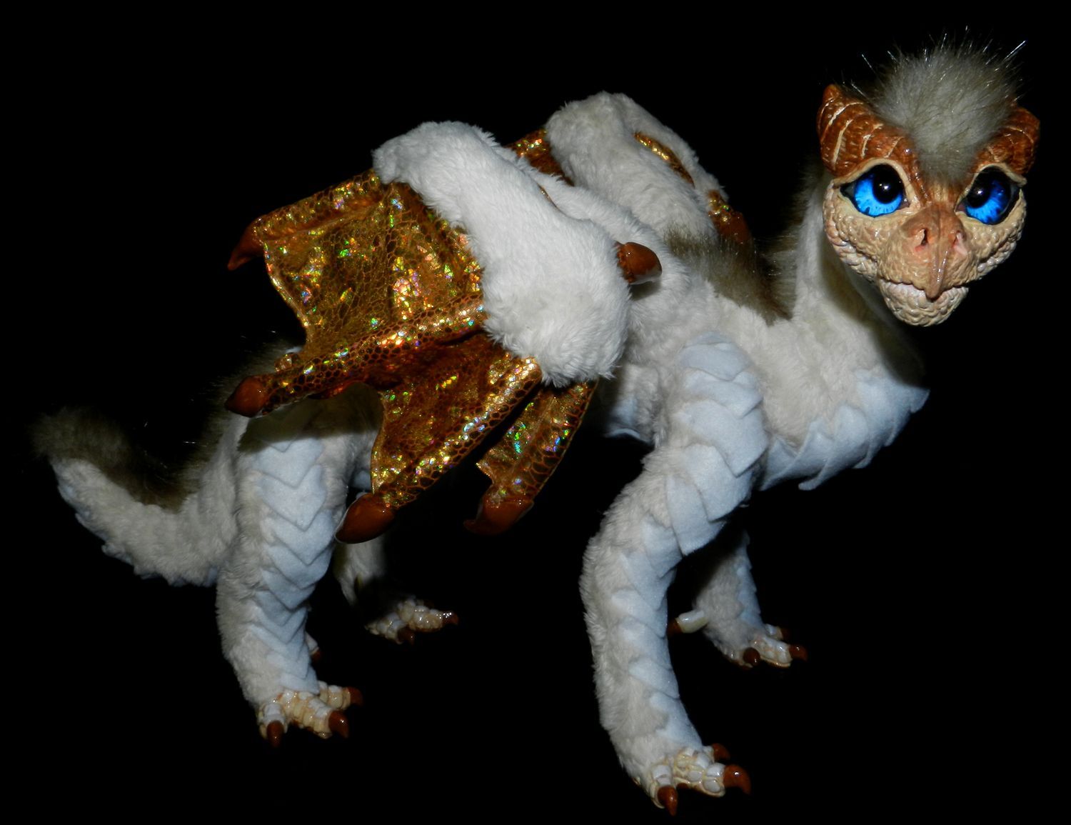 Dragon Kaetra. Author's frame doll - My, Handmade, , Doll, The Dragon, My