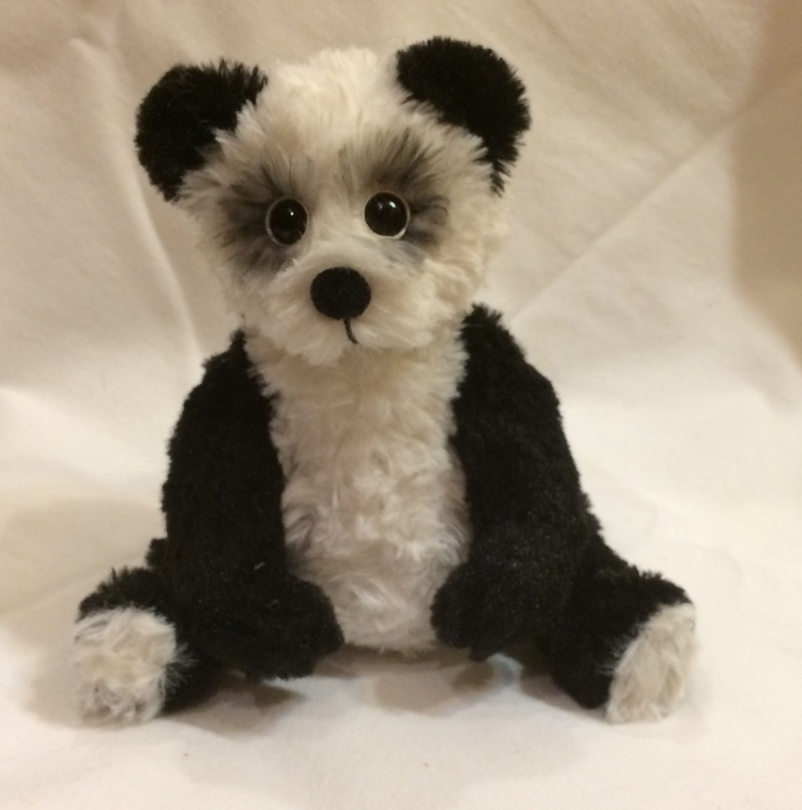 Miracle panda handmade. - My, Soft toy, Author's toy, Handmade, The Bears, Panda, Needlework, , Longpost