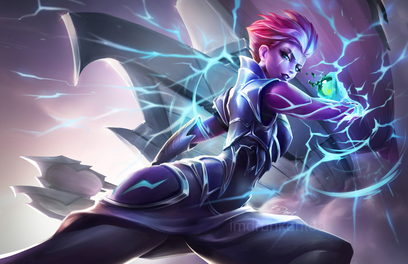 Tempest shadow - My little pony, My little pony: the movie, Tempest shadow, Humanization, Imdrunkontea