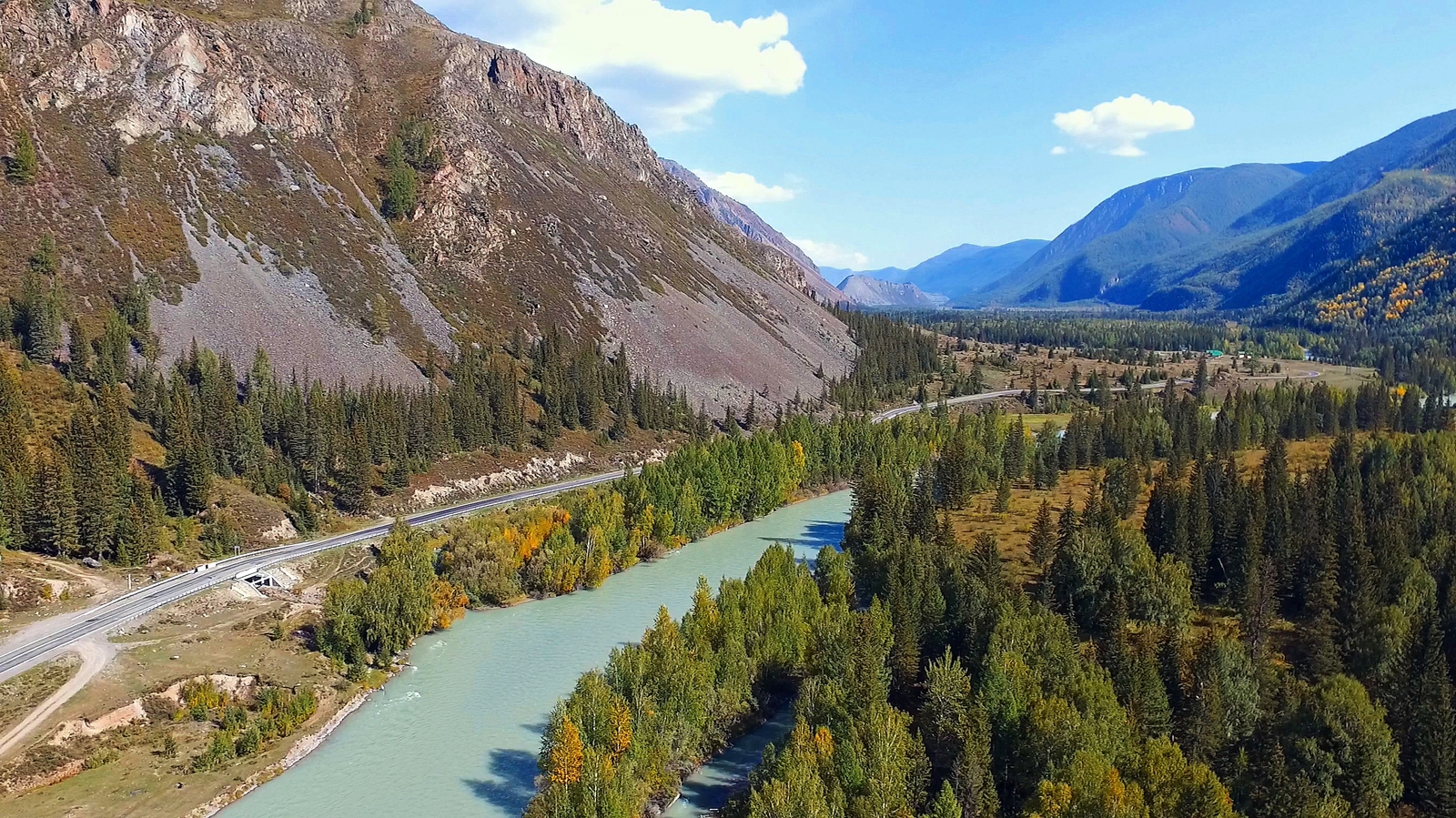 The beauty of the valley of the mountain river Chuya in the Altai mountains. - My, Altai, Mountain Altai, Chuya, Video, Longpost, Altai Republic