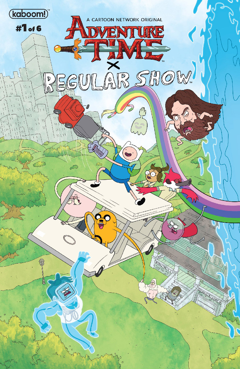 Adventure Time X Regular Show #1 - Моё, Adventure Time, Обычное шоу, Crossover, Комиксы, Перевод, Длиннопост, Кроссовер