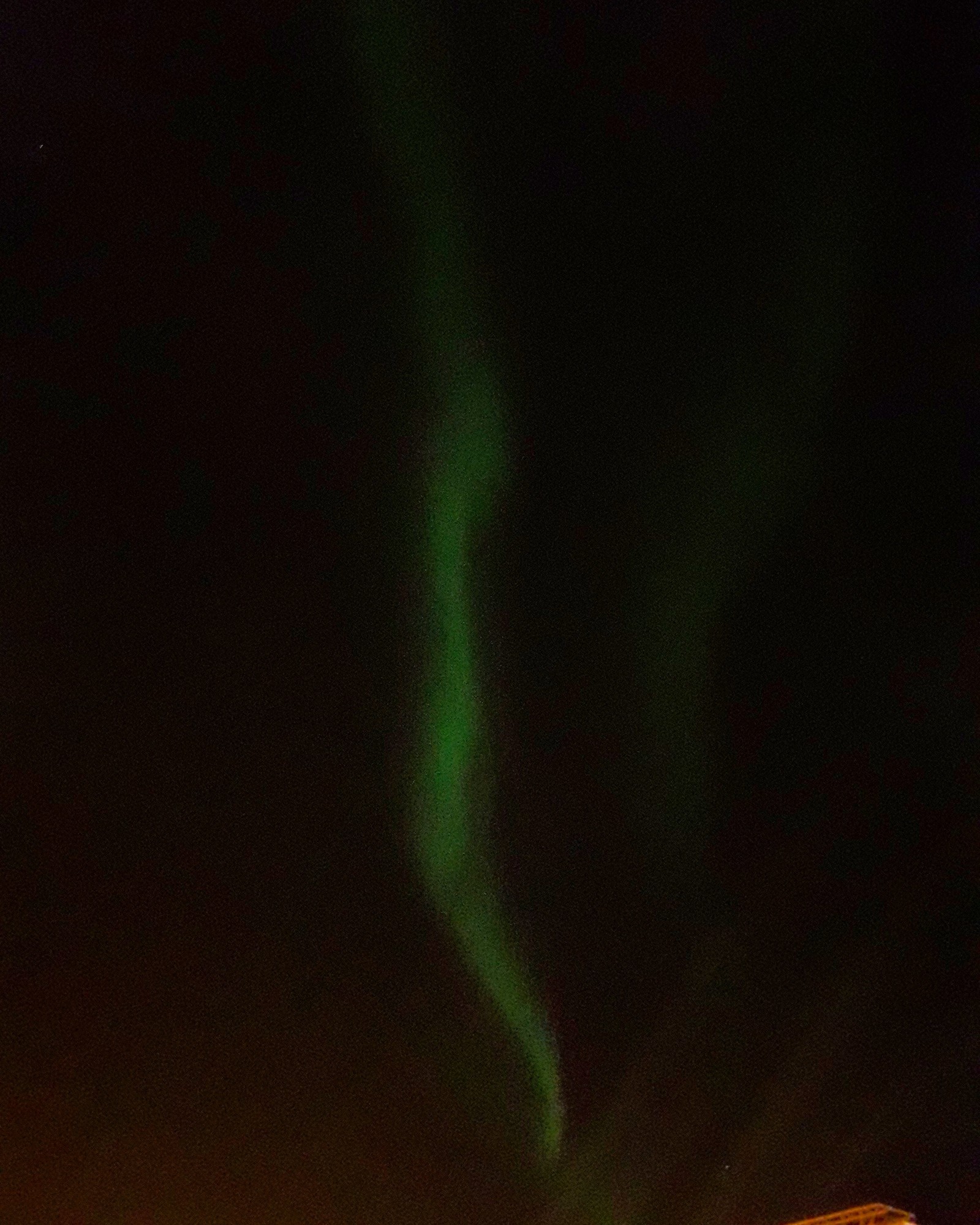 Yamal, northern lights - My, Yamal, Polar Lights, North, Sabetta