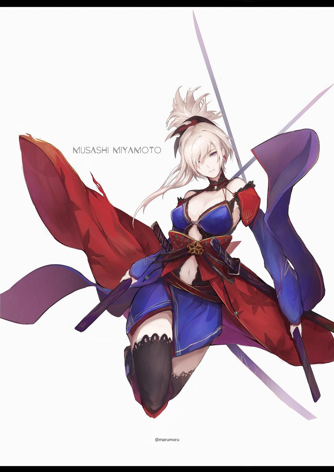 Anime Art - Anime art, Anime, Fate grand order, Miyamoto musashi