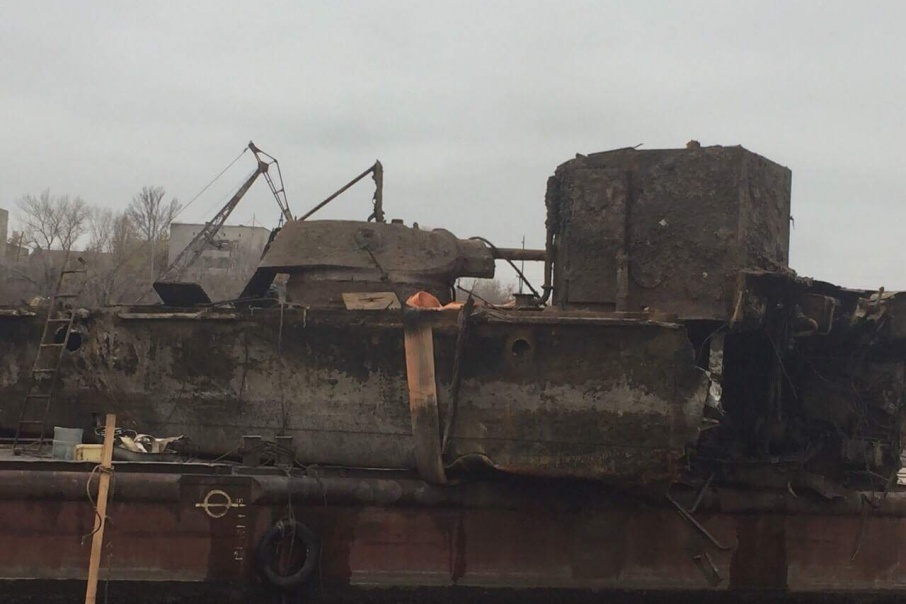 Raised armored boat reveals its secrets - Bq-31, Battle of stalingrad, Armoured boat, Longpost