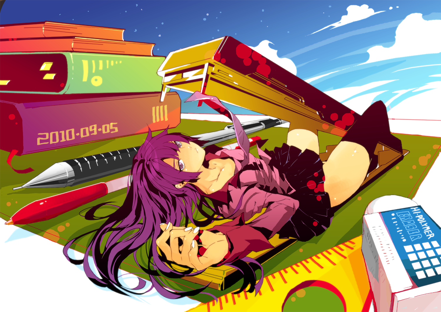 Hitagi senjougahara - Anime, Monogatari series, Hitagi senjougahara, Anime art