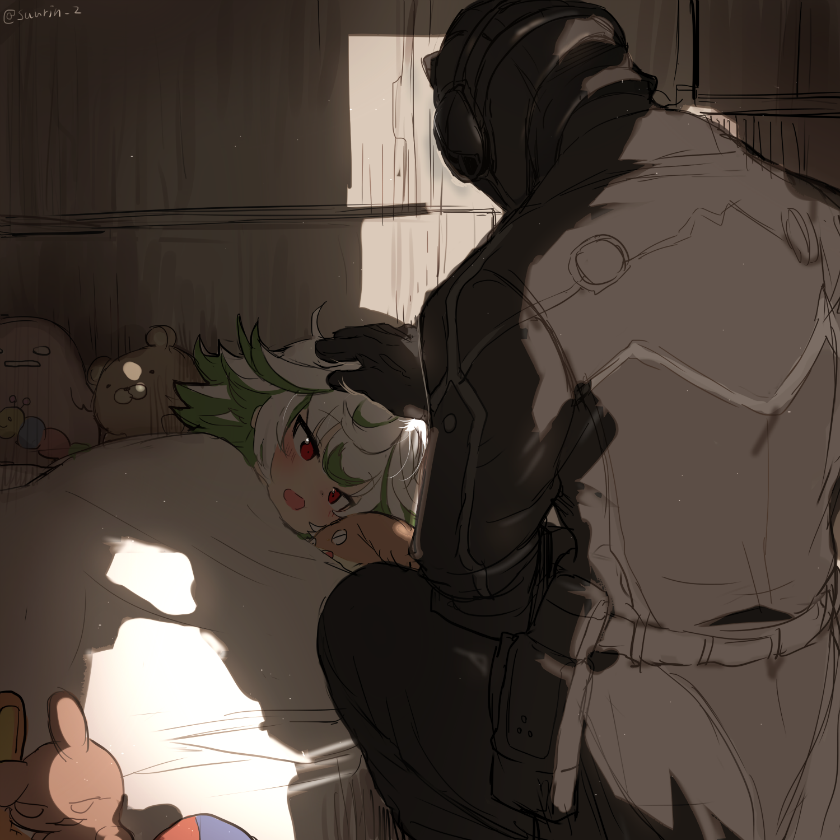 Best father - Made in abyss, Anime art, Bondrewd, Prushka, , Longpost