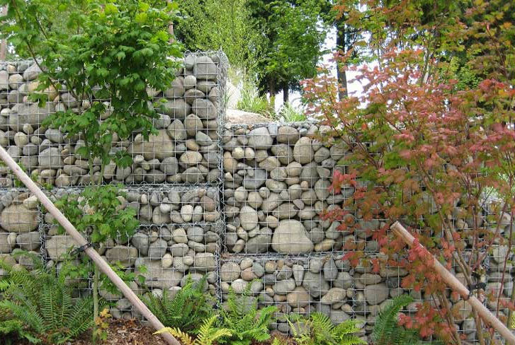 Do-it-yourself gabion fence - My, With your own hands, , , , Longpost