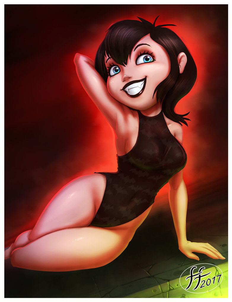 Mavis in Swinmsuit - Deviantart, Art, Drawing, Cartoons, , Mavis Dracula, Monsters on vacation