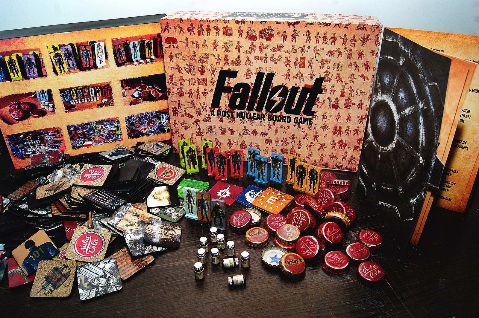 FALLOUT A POST NUCLEAR BOARD GAME | Пикабу