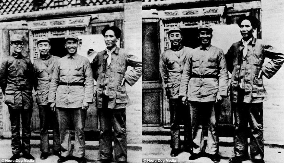 Retouching in the name of propaganda: how Hitler, Mussolini, Lenin and Mao removed the objectionable. - Story, Past, 20th century, Interesting, A selection, Chronicle, The photo, Photoshop, Longpost