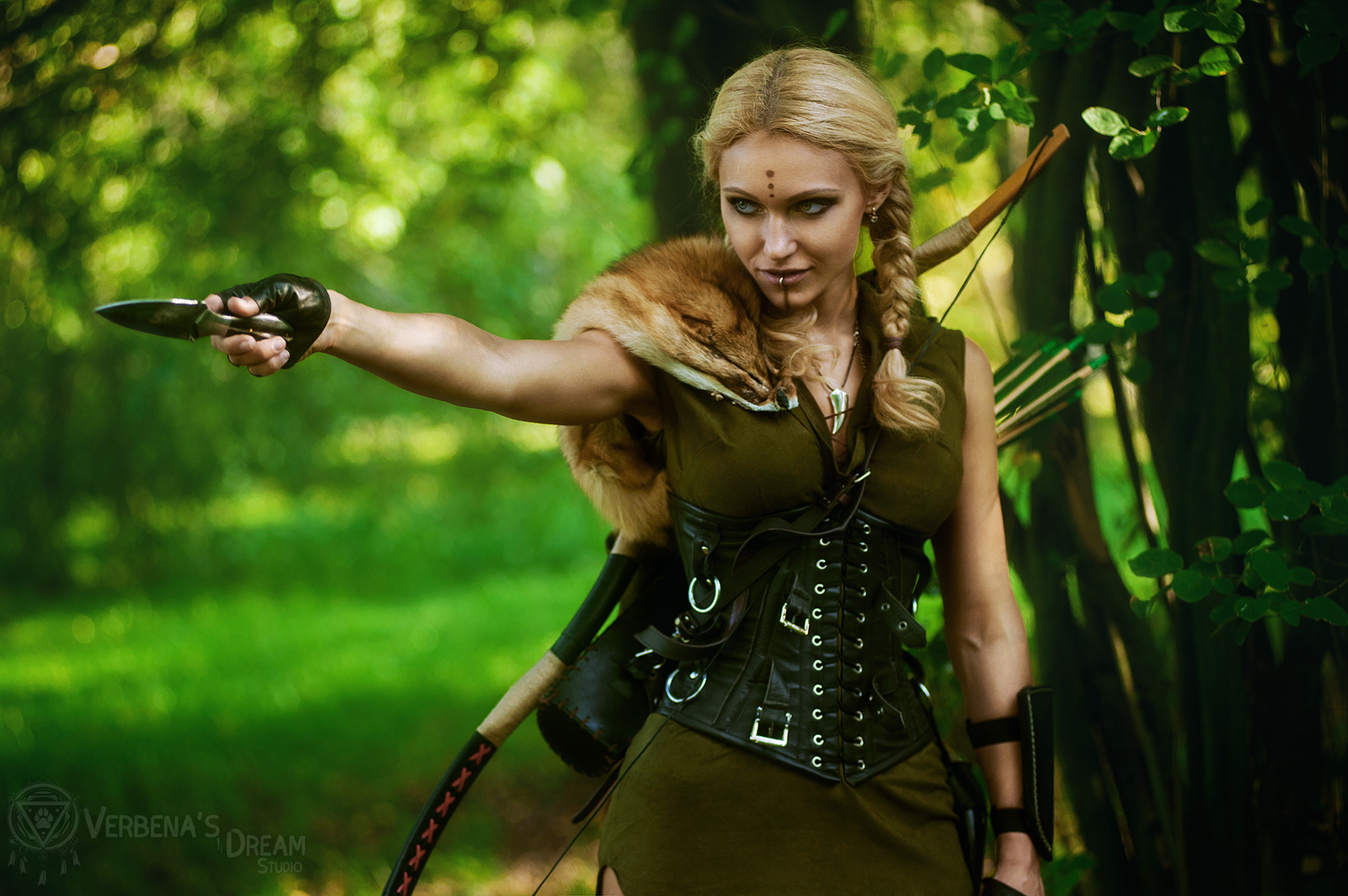 Freyja by Verbena's Dream Studio - Freyja, Лучники, Дог, Косплей, Длиннопост