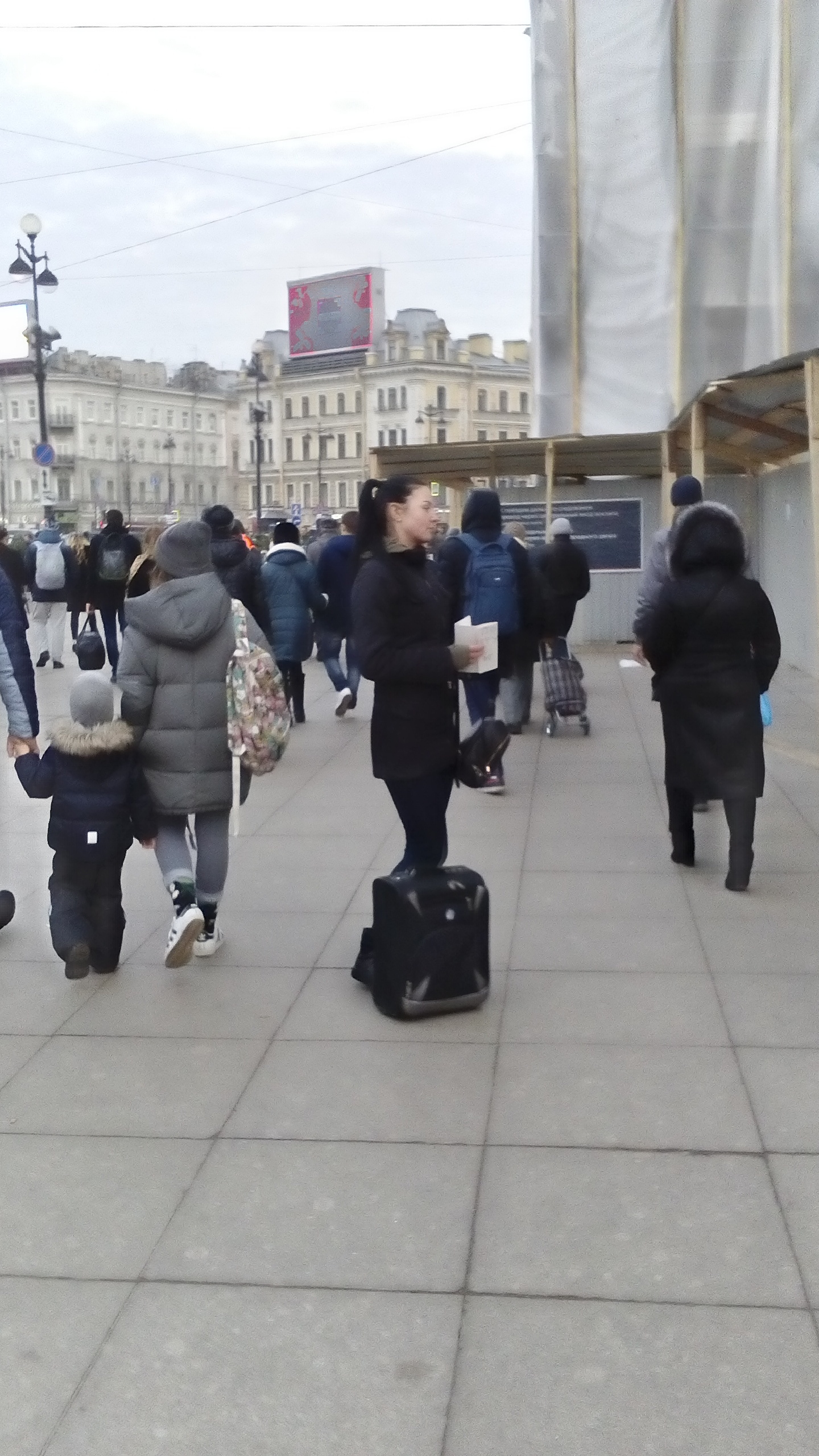 Already known beggar and her roof - My, Beggars, Saint Petersburg, Longpost